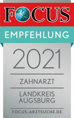 Siegel Fokus Ausgezeichneter Zahnarzt 2021